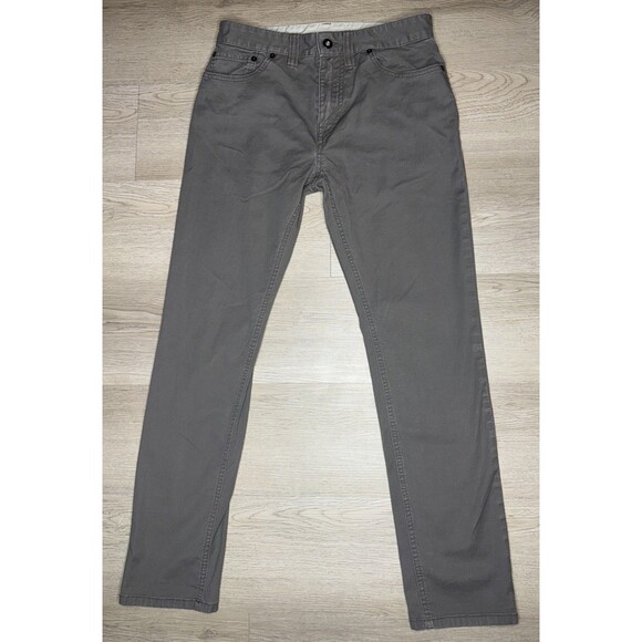 Prana Jeans Women’s Size 30 Brown Slim Fit Straight Outdoor Stretch Pants Gray - Picture 2 of 7